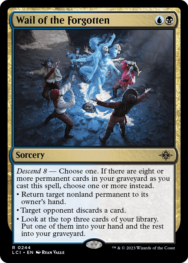 Wail of the Forgotten (LCI-244) - The Lost Caverns of Ixalan Foil