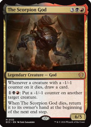 The Scorpion God (ECC-133) - Commander: Lorwyn Eclipsed