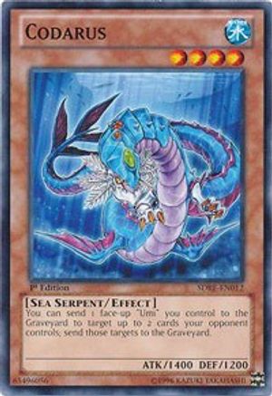 Codarus (SDRE-EN012) - Structure Deck: Realm of the Sea Emperor 1st Edition