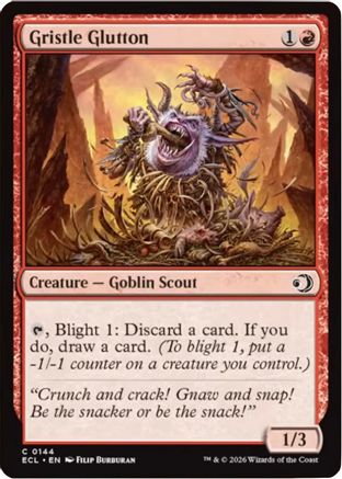 Gristle Glutton (ECL-144) - Lorwyn Eclipsed