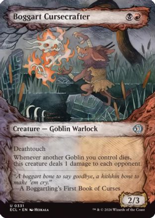 Boggart Cursecrafter (Showcase) (ECL-331) - Lorwyn Eclipsed Foil
