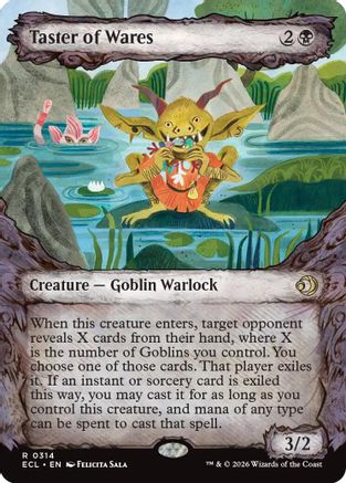 Taster of Wares (Showcase) (ECL-314) - Lorwyn Eclipsed Foil