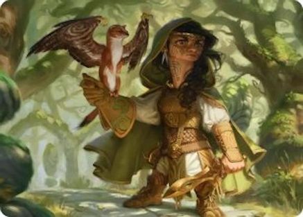 Crossroads Watcher Art Card (ASECL-020) - Art Series: Lorwyn Eclipsed