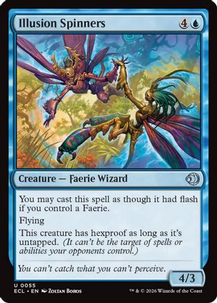 Illusion Spinners (ECL-055) - Lorwyn Eclipsed Foil