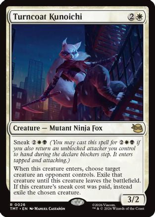 Turncoat Kunoichi (TMT-026) - Teenage Mutant Ninja Turtles