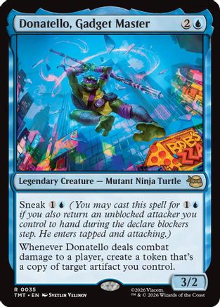 Donatello, Gadget Master (TMT-035) - Teenage Mutant Ninja Turtles Foil