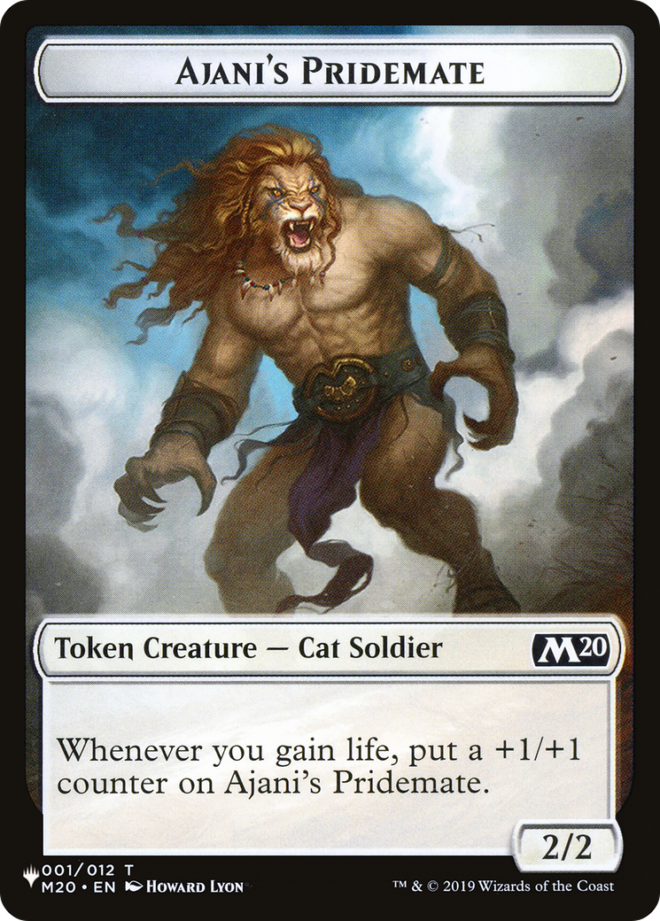 Ajani's Pridemate (PLST-TM20-1) - The List
