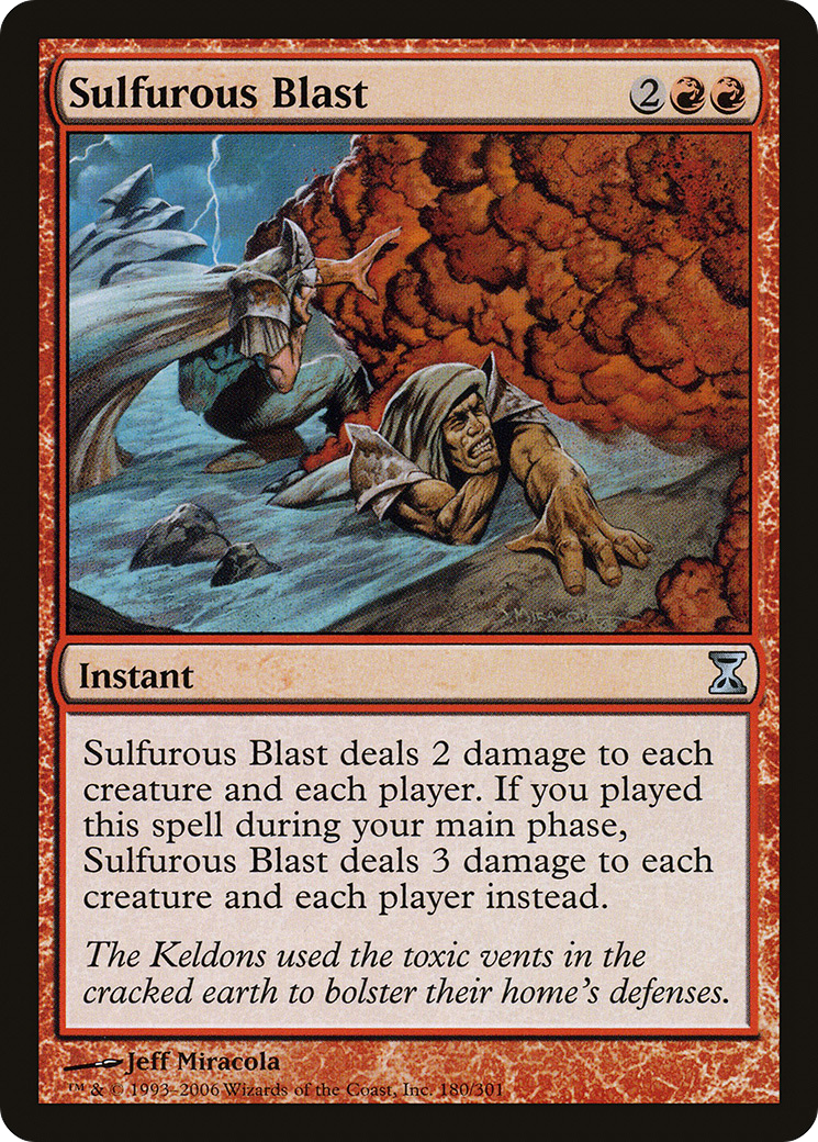 Sulfurous Blast (TSP-180) - Time Spiral
