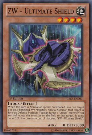ZW - Ultimate Shield (CBLZ-EN007) - Cosmo Blazer 1st Edition