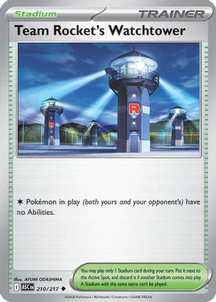 Team Rocket's Watchtower 210 ME Ascended Heroes - Uncommon