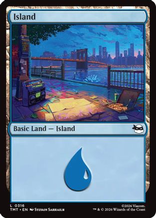 Island (0316) (TMT-316) - Teenage Mutant Ninja Turtles