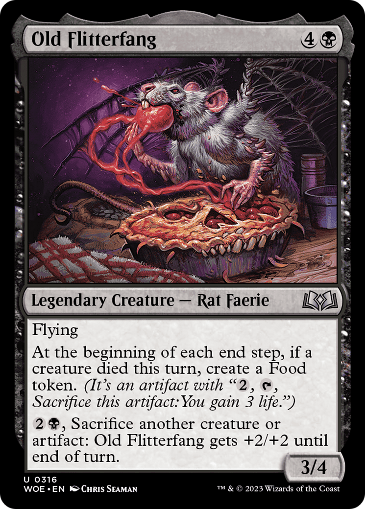 Old Flitterfang (WOE-316) - Wilds of Eldraine Foil