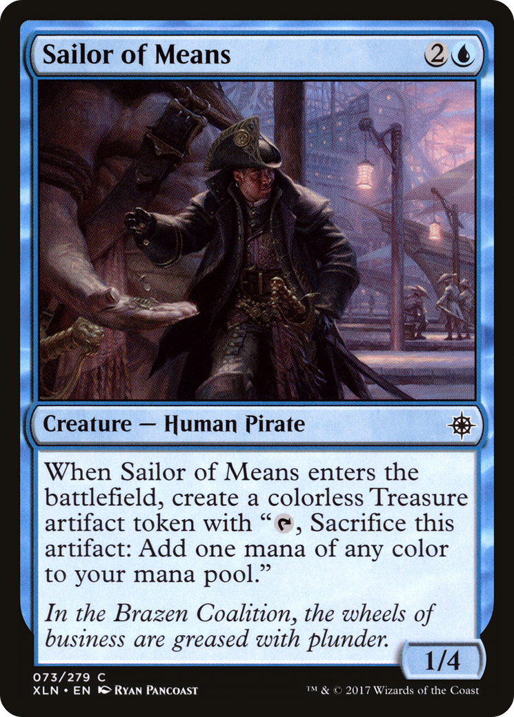 Sailor of Means (XLN-073) - Ixalan Foil