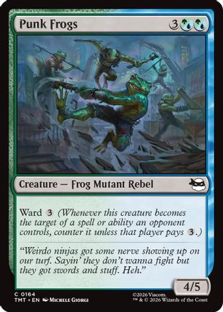 Punk Frogs (TMT-164) - Teenage Mutant Ninja Turtles Foil