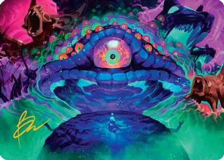 Humongous Fungus Art Card (Gold-Stamped Signature) (ASTMT-045) - Art Series: Teenage Mutant Ninja Turtles