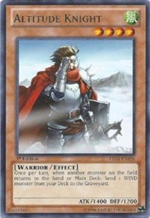 Altitude Knight (LTGY-EN036) - Lord of the Tachyon Galaxy Unlimited