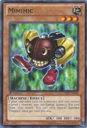 Mimimic (LTGY-EN003) - Lord of the Tachyon Galaxy 1st Edition