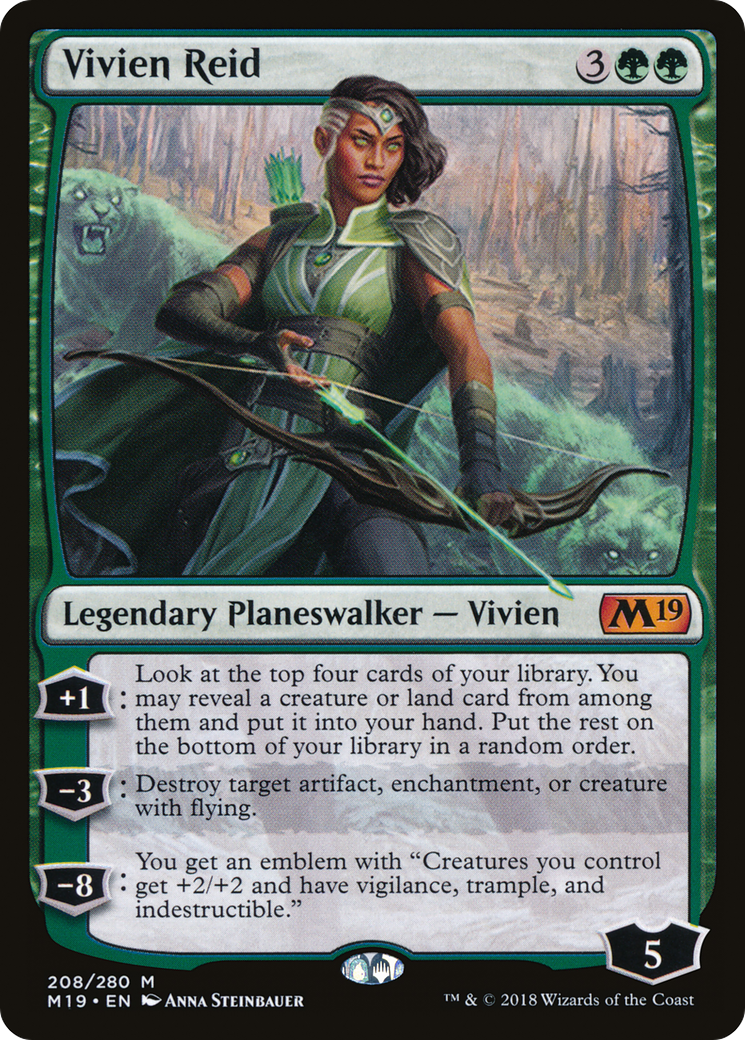Vivien Reid (M19-208) - Core Set 2019 Foil