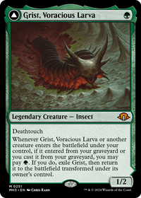 Grist, Voracious Larva (MH3-251) - Modern Horizons 3