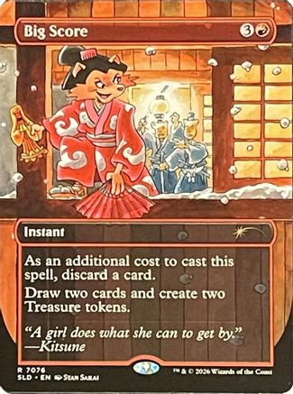 Big Score (7076) (SLD-7076) - Secret Lair Drop Series