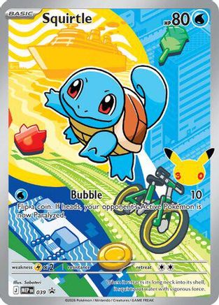 Squirtle 039 - Holofoil ME Mega Evolution Promo - Promo