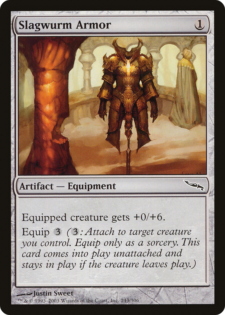 Slagwurm Armor (MRD-243) - Mirrodin