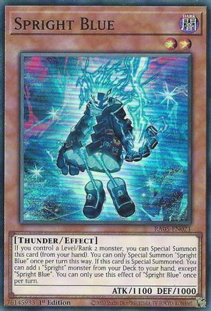 Spright Blue (RA05-EN021) - Rarity Collection 5 1st Edition