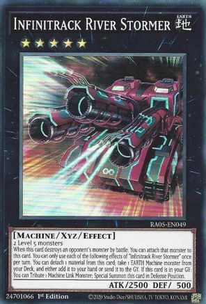 Infinitrack River Stormer (RA05-EN049) - Rarity Collection 5 1st Edition
