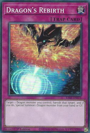 Dragon's Rebirth (RA05-EN078) - Rarity Collection 5 1st Edition