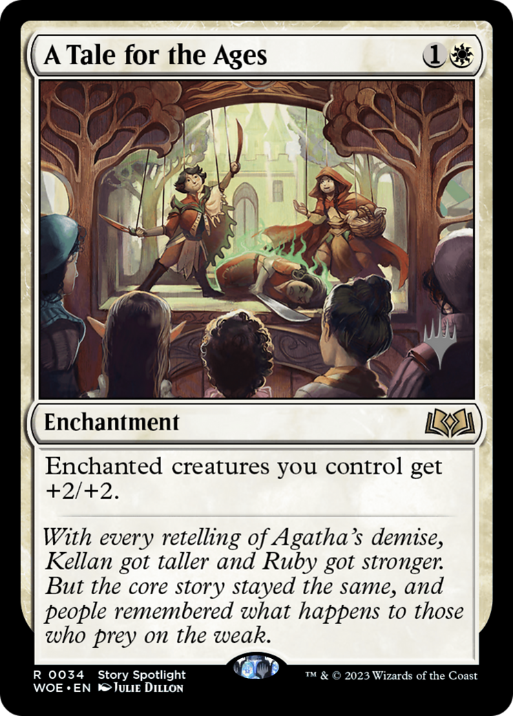 A Tale for the Ages (PPWOE-034) - Wilds of Eldraine Promos Foil