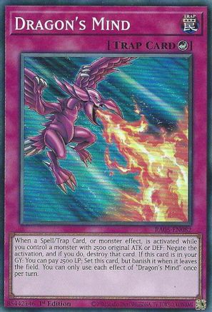 Dragon's Mind (RA05-EN082) - Rarity Collection 5 1st Edition