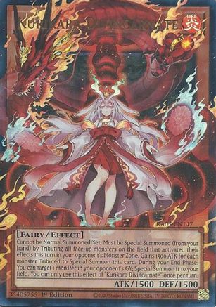 Kurikara Divincarnate (RA05-EN147) - Rarity Collection 5 1st Edition