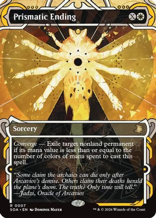 Prismatic Ending (SOA-007) - Secrets of Strixhaven: Mystical Archive