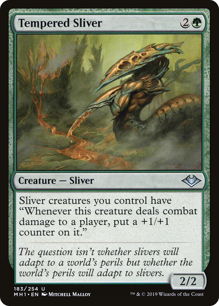 Tempered Sliver (MH1-183) - Modern Horizons