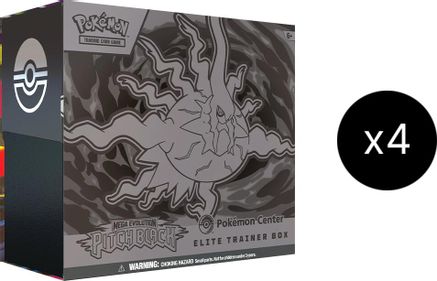 Pitch Black Pokemon Center Elite Trainer Box Case (Exclusive)