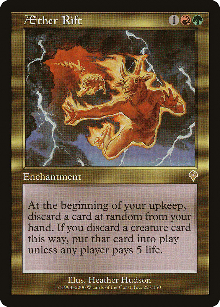 Aether Rift (INV-227) - Invasion Foil