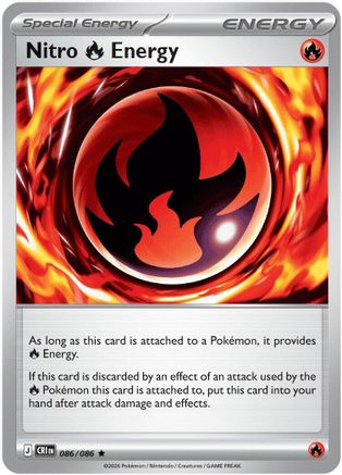 Nitro R Energy 086 - Holofoil ME04 Chaos Rising - Rare