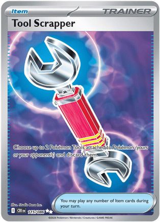 Tool Scrapper 115 - Holofoil ME04 Chaos Rising - Ultra Rare