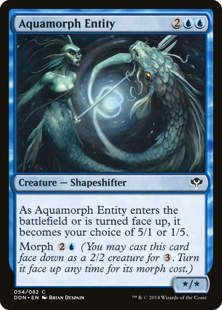 Aquamorph Entity (DDN-054) - Duel Decks: Speed vs. Cunning