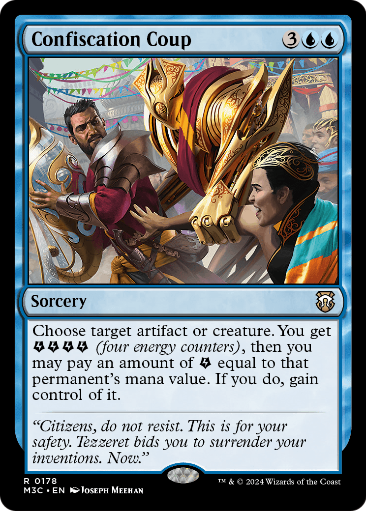 Confiscation Coup (M3C-178) - Modern Horizons 3 Commander