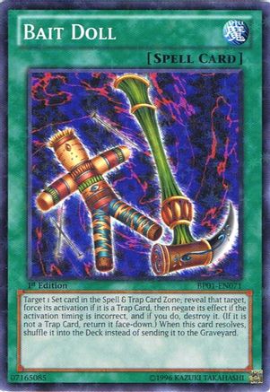Bait Doll (Starfoil) (BP01-EN071) - Battle Pack: Epic Dawn 1st Edition