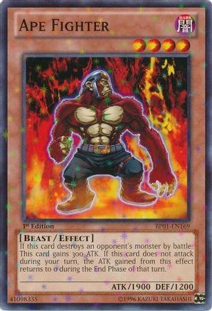 Ape Fighter (Starfoil) (BP01-EN169) - Battle Pack: Epic Dawn Unlimited