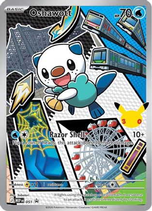 Oshawott 051 - Holofoil ME Mega Evolution Promo - Promo