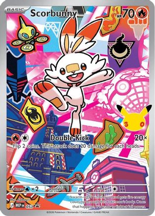 Scorbunny 053 - Holofoil ME Mega Evolution Promo - Promo