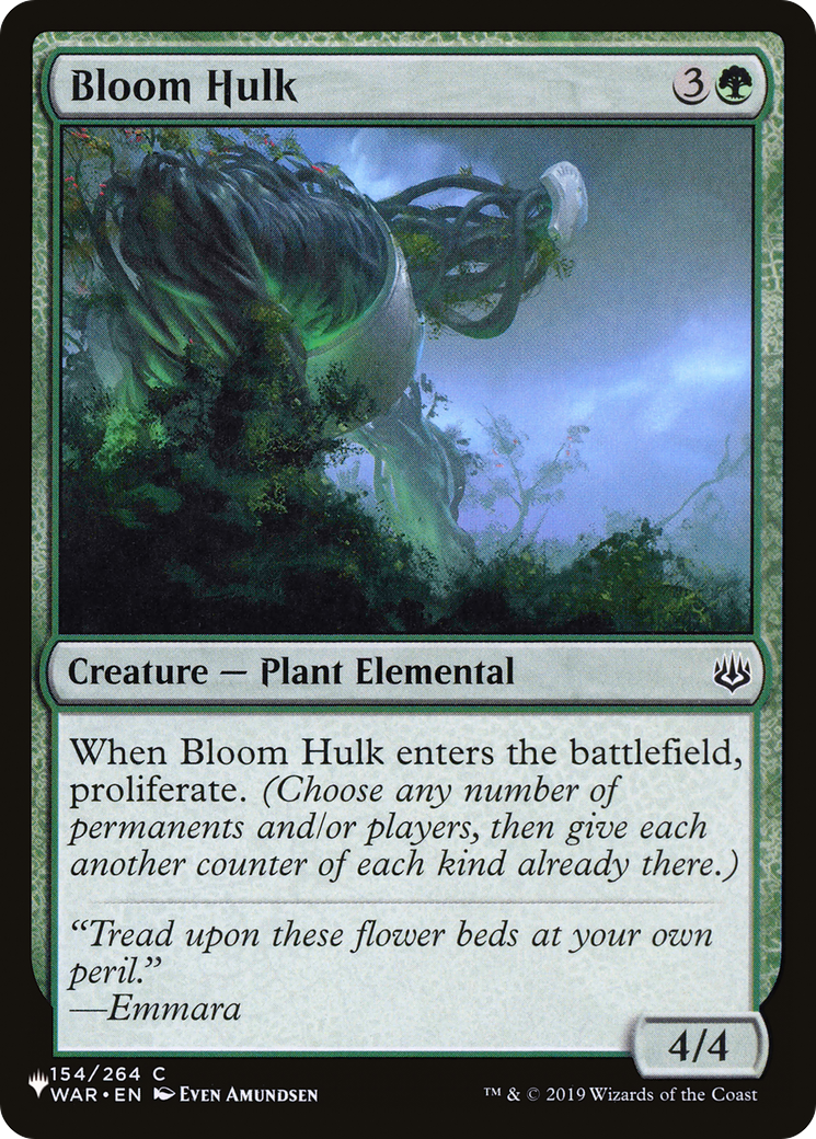 Bloom Hulk (LIST-154/264) - The List