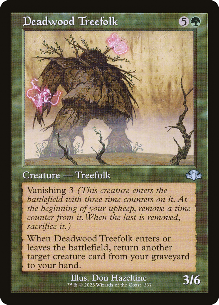 Deadwood Treefolk (Retro Frame) (DMR-337) - Dominaria Remastered