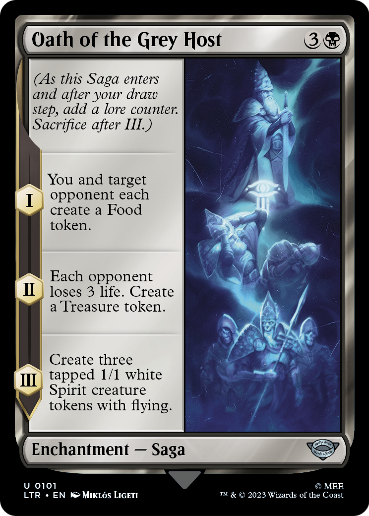 Oath of the Grey Host (LTR-101) - The Lord of the Rings: Tales of Middle-earth