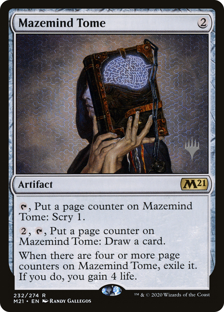 Mazemind Tome (PPM21-232) - Core Set 2021 Promos Foil