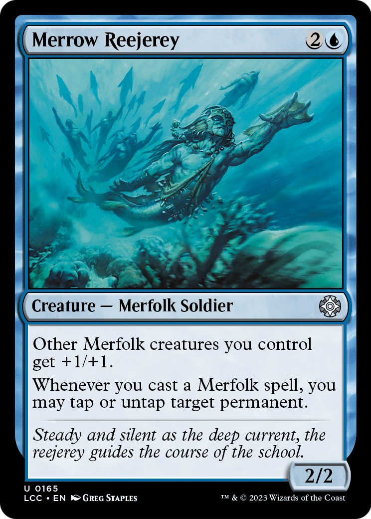 Merrow Reejerey (LCC-165) - The Lost Caverns of Ixalan Commander