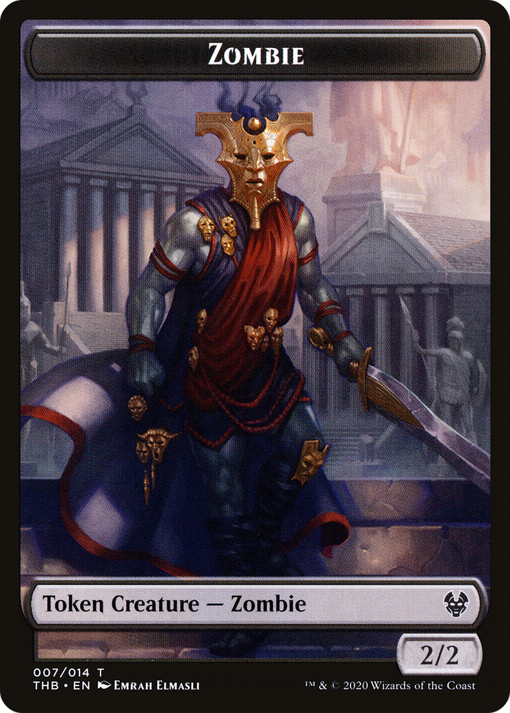Zombie (TTHB-007) - Theros Beyond Death Tokens